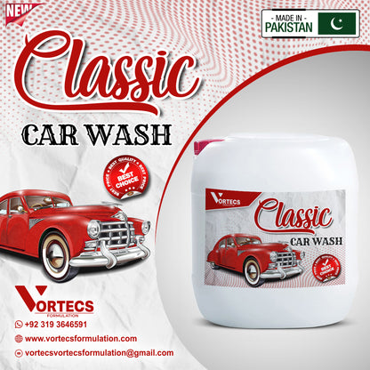 Classic Shine car wash & wax shampoo