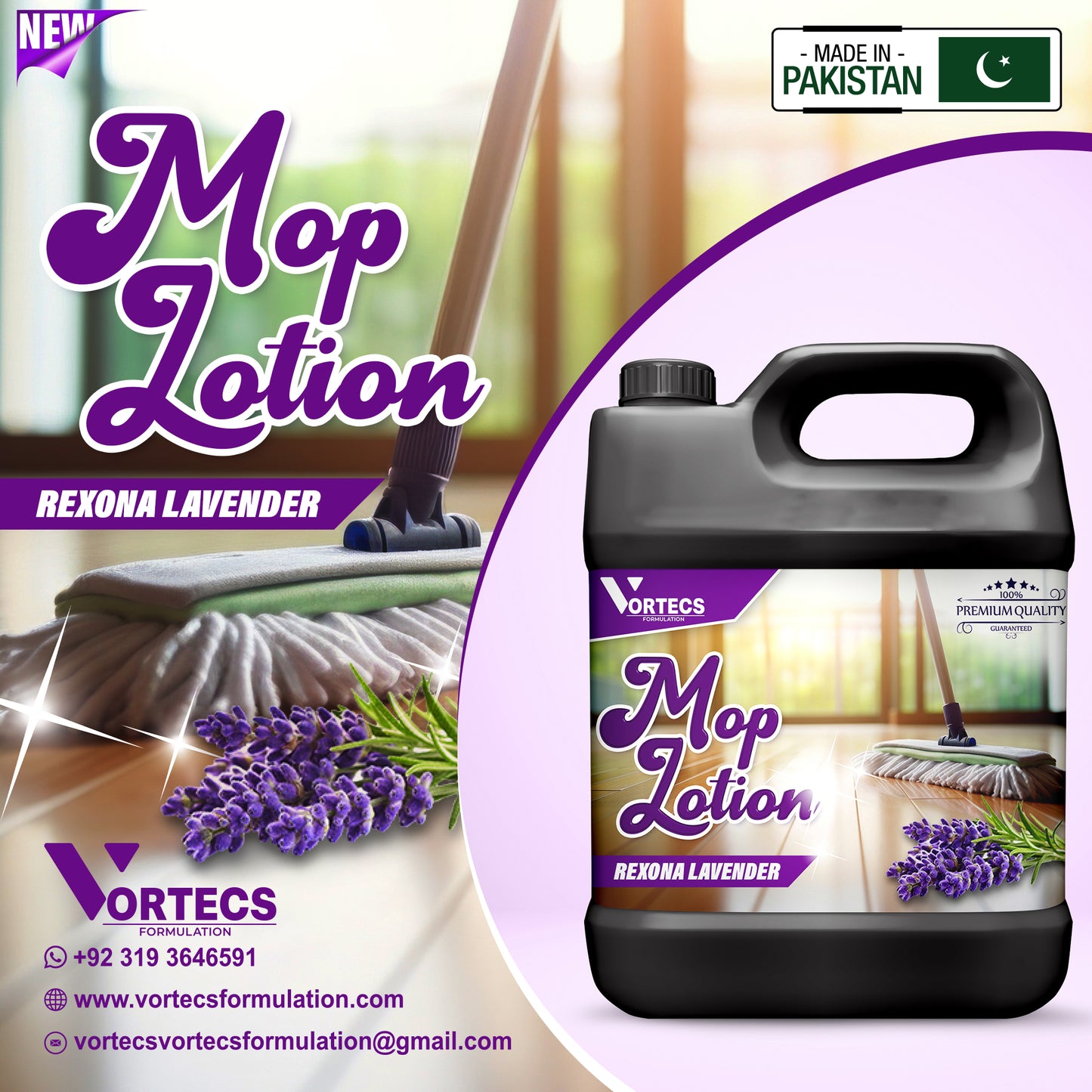 Mop Lotion Rexona Lavender
