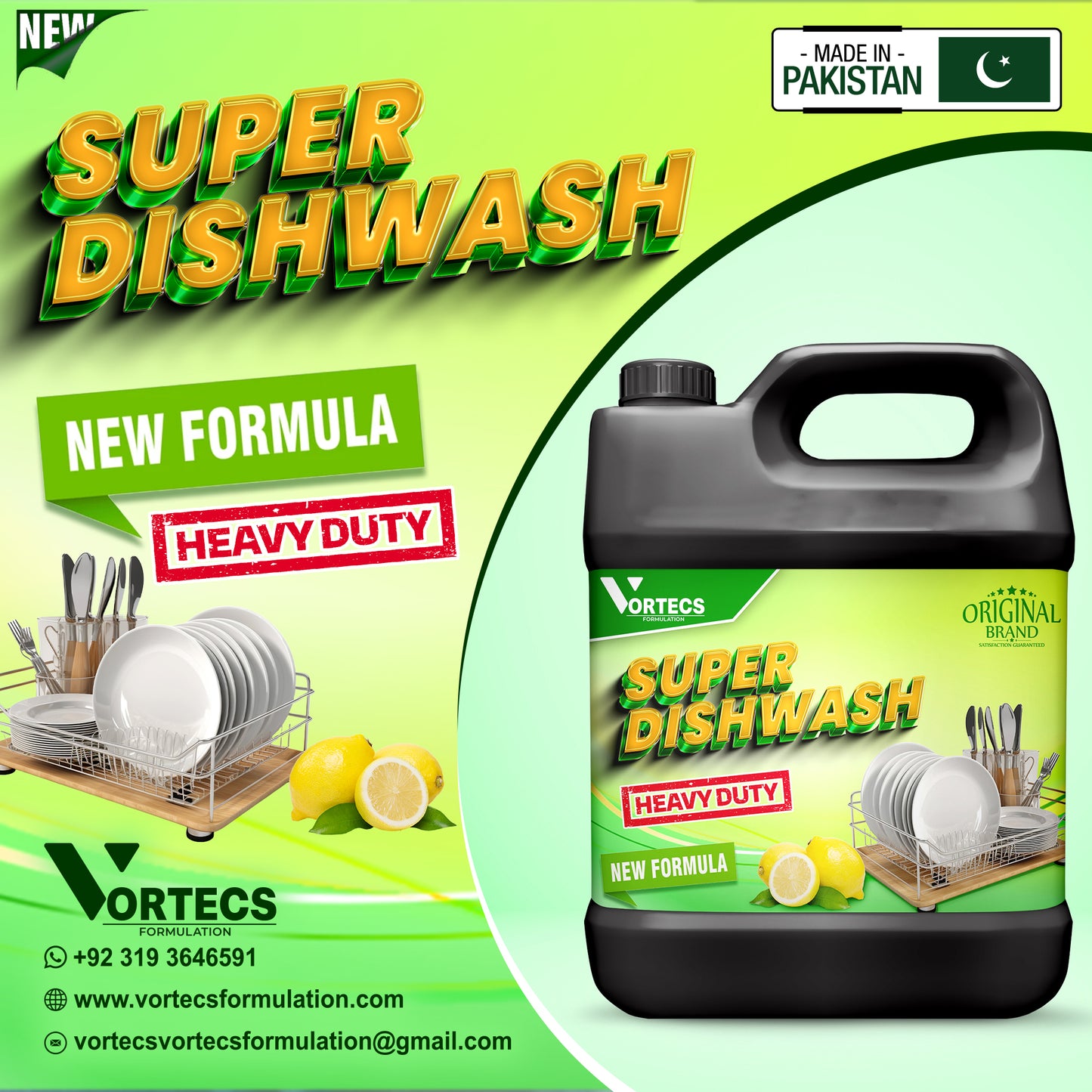 Heavy duty Super Dish Wash