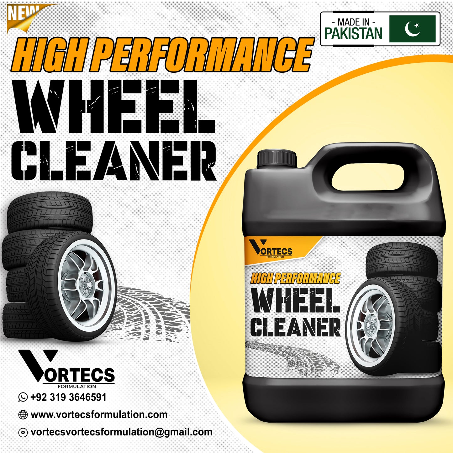 Vehicle Tyre / Wheel Cleaner