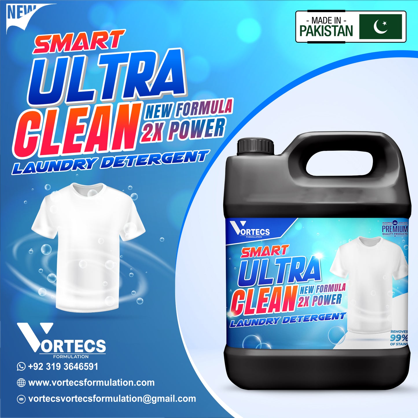 Ultra Clean Liquid Laundry Detergent