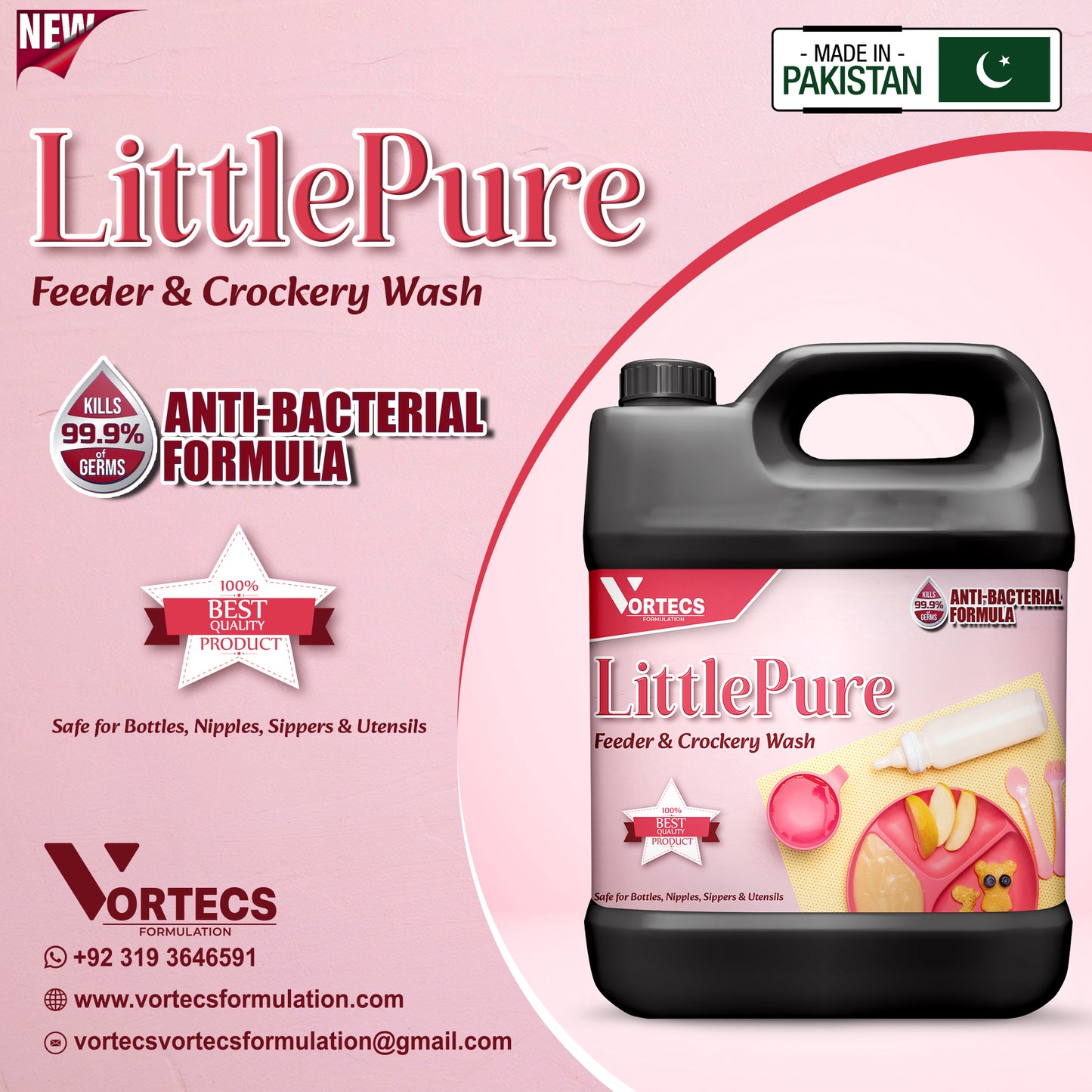 Litle Pure Feeder & Crockery Wash