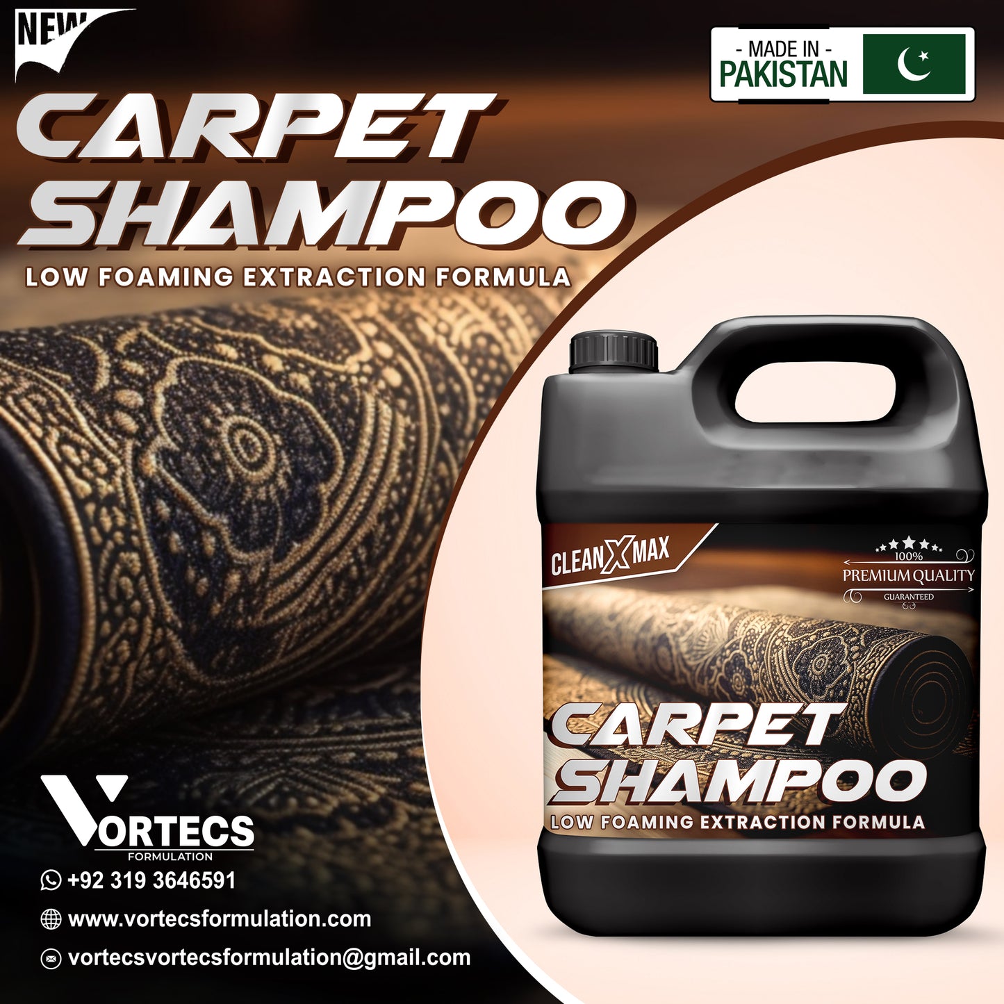 Carpet Cleaning shampoo