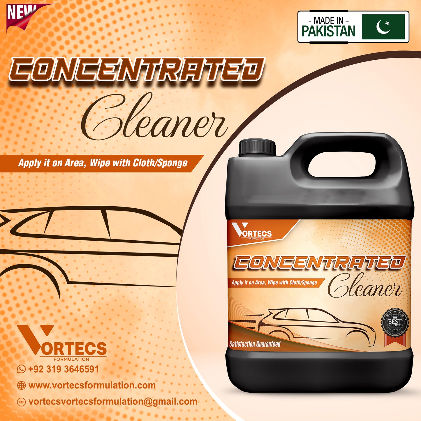 Concentrated Cleaner All Purpose Cleaner