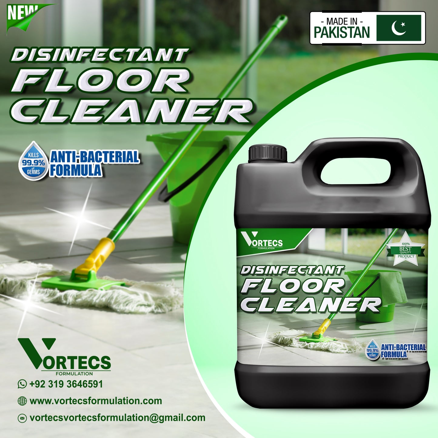 Disinfectant Floor & Multi Purpose Cleaner - 1 litre