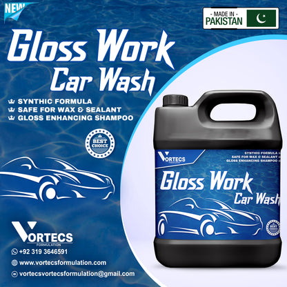 Gloss Workz Auto wash car wash shampoo