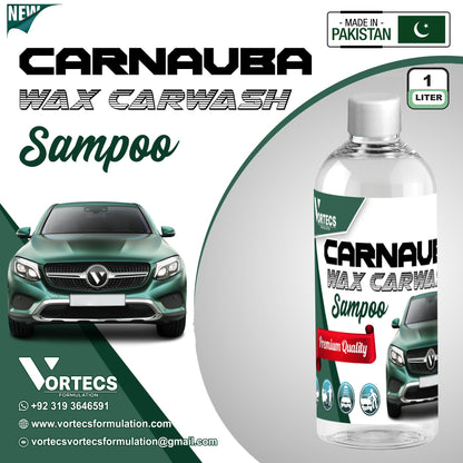 Carnauba Wax Car wash & wax shampoo
