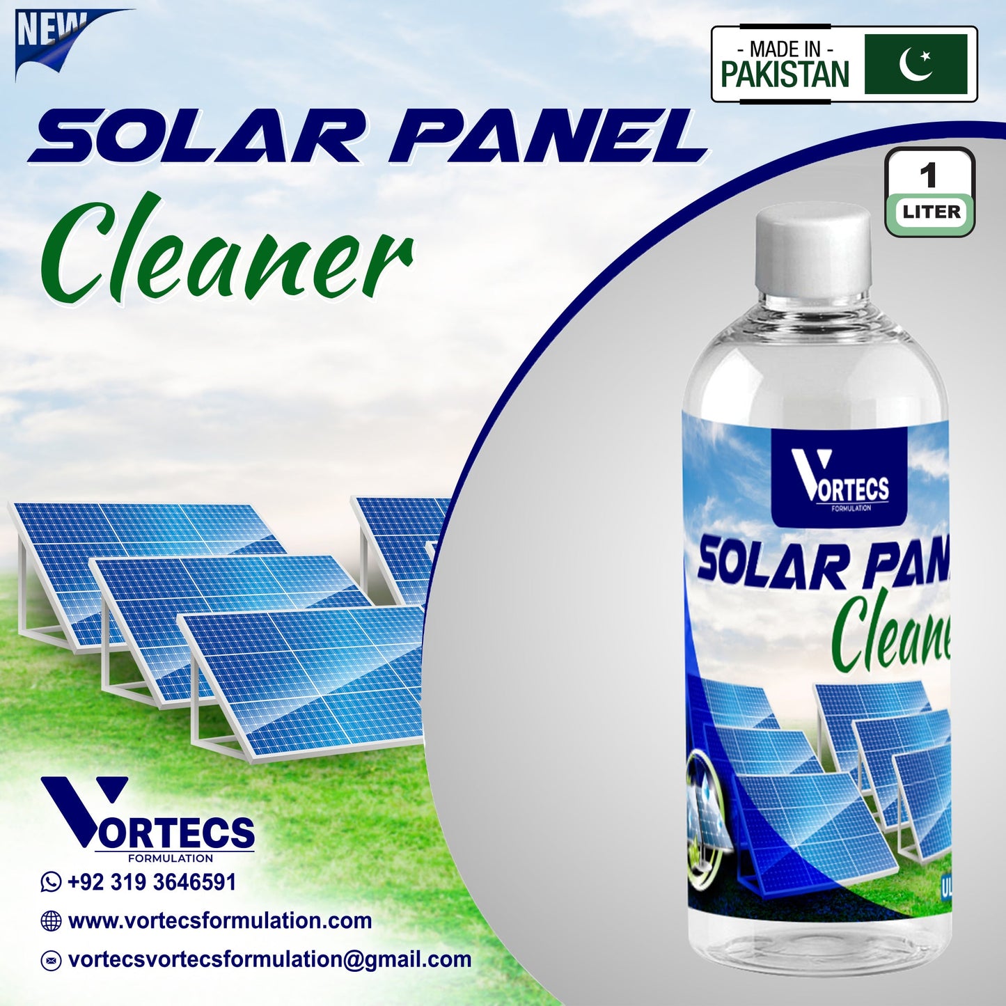 Solar Panel Cleaner - 1 litre
