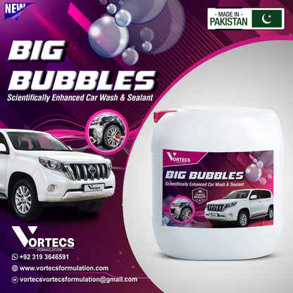 Big Bubble Enhanced car wash & Sealant